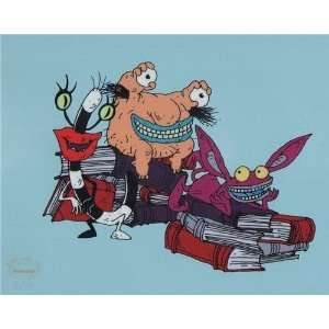 AAHHH Real Monsters Animation Art Cel Sericel Limited Edition Cel 