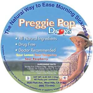  Sour Preggie Pop Drops for Morning Sickness and Nausea 