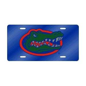 Florida Gators Blue Laser Cut License Plate Automotive