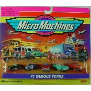  Micro Machines Famous Fords #1 Original Scale 1997 Toys 