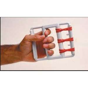  Cando rubber band hand exerciser w/ 5 red (light) bands 