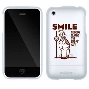  Homer Smile Nobody Blames on AT&T iPhone 3G/3GS Case by 