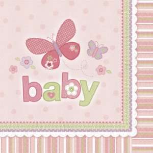  Carters Baby Girl Lunch Napkins (16 count) Everything 