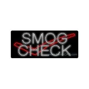  Smog Check LED Sign 11 x 27