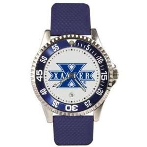  Xavier Musketeers Suntime Competitor Leather Mens NCAA 