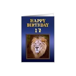    Regal lion king of beasts card for a 17 year old Card Toys & Games