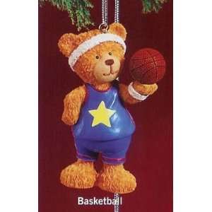  RUSS Very Beary Basketball Christmas Ornament #32008