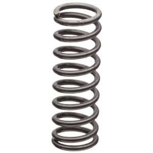 Music Wire Compression Spring, Steel, Inch, 1.46 OD, 0.148 Wire Size 