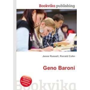  Geno Baroni Ronald Cohn Jesse Russell Books