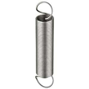 Spring, Steel, Inch, 0.36 OD, 0.031 Wire Size, 1.37 Free Length, 3 