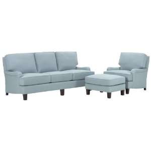   Upholstered Studio Sofa Set w/ Down Seat Upgrade