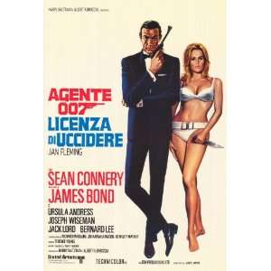 Dr. No Movie Poster (27 x 40 Inches   69cm x 102cm) (1962) Italian 