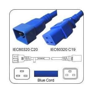 PowerFig PFC2012E48C AC Power Cord IEC 60320 C20 Plug to C19 Connector 