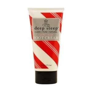  DEEP STEEP by Deep Steep CANDY  MINT ORGANIC FOOT CREAM 6 