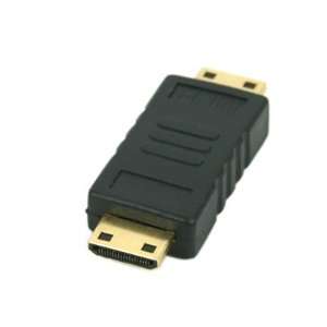    Mini HDMI Male to Male Adapter Coupler Extender Electronics