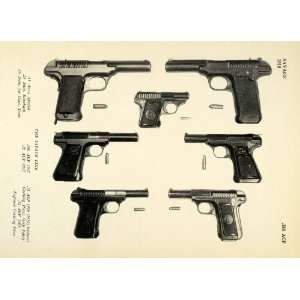 1948 Print 1910 1917 1909 .380 .45 .25 .32 ACP Savage Pistol Models 