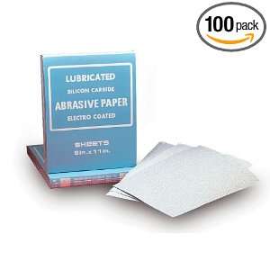   No Load Finishing Paper Sheets, 320C Grit, 100 Pack