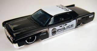 2012 Hot Wheels 170/247. BLACK 64 Lincoln Continental Police Car 
