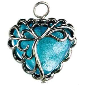  Cousin 32401 02 Perla Bella 18mm Heart Pendants   Pack of 