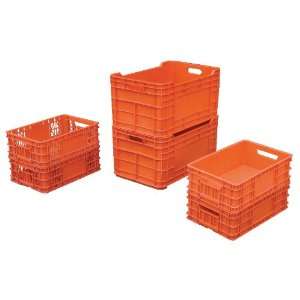 Vestil SB 4.2 Solid Sides Stackable Crate and Box, Polyethylene, 20 1 