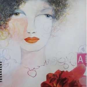  A for Authentic, Original Mixed Media Artwork, Home 