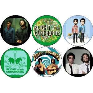  Set of 6 FLIGHT OF THE CONCHORDS 1.25 MAGNETS Everything 