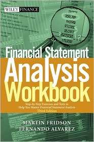 Financial Statement Analysis Workbook Step by Step Exercises and 