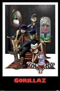 MUSIC POSTER ~ GORILLAZ FAMILY PORTRAIT Jamie Hewlett  