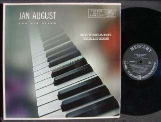 JAN AUGUST Keyboard Waltzes 1958 MERCURY LP NM  