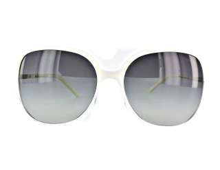 NEW Prada SPR 18M ZVS 3M 18MS Pearl White / Grey Sunglasses  