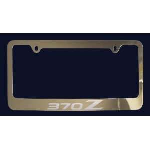  Nissan 370z License Plate Frame (Zinc Metal) Everything 