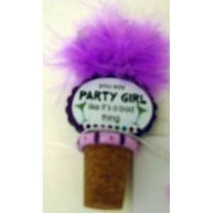  Ganz ER18132 You Say Party Girl Wine Stopper Everything 
