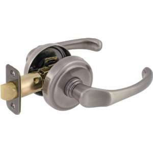   Pewter Solid Brass Privacy Lever, Right Handed
