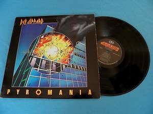 Def Leppard Pyromania RARE Original USA Mercury 1983 LP Heavy Rock 