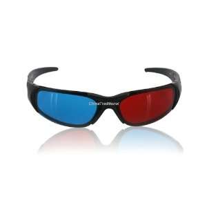  Red Blue Anaglyph 3D Three dimensional Glasses Everything 