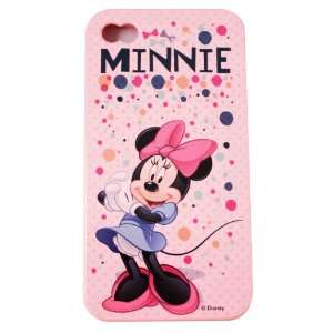 Disney ® Minnie Mouse Flexible TPU SKIN Protector Case Cover (Pink 