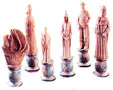SUPERCAST ENGLISH CHESS SET LATEX MOULDS / MOLDS  