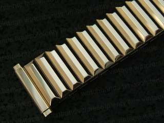 NOS 3/4 Speidel USA Gold gf deluxe Vintage Watch Band  