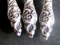Antique French Silver Gilded Spoons 12/PS Shell  