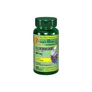  Elderberry 400 mg 400 mg 100 Capsules Health & Personal 