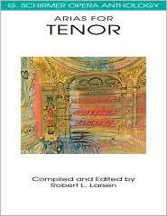 Arias for Tenor, (0793504023), Hal Leonard Corp., Textbooks   Barnes 