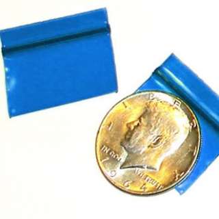 200 Blue Baggies 1.25 x 0.75 small ziplock bags 12534  