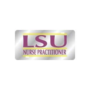  LSU Nurse Practitioner License Plate