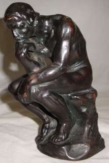 Rodin Bookends Pompeian Bronze Works  
