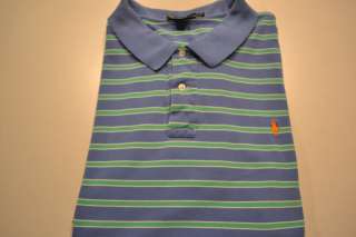 MENS POLO BY RALPH LAUREN 4XB 4XL XXXL GREEN BLUE S/S  