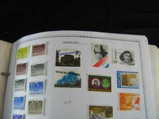 NETHERLAND & SWEDEN COLLECTION IN ALBUM FROM ESTATE (#1419), MIXED 