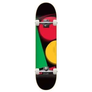  Plan B Skateboards Team Rasta Complete   7.625 Sports 