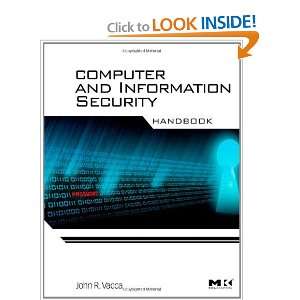  Series in Computer Security) [Hardcover] John R. Vacca Books
