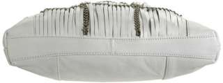 Makowsky Alexis N/S Hobo Bag Purse White NWT $268  