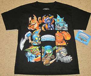 Skylanders Black T Shirt Size Youth Medium  Officially Licensed   Free 